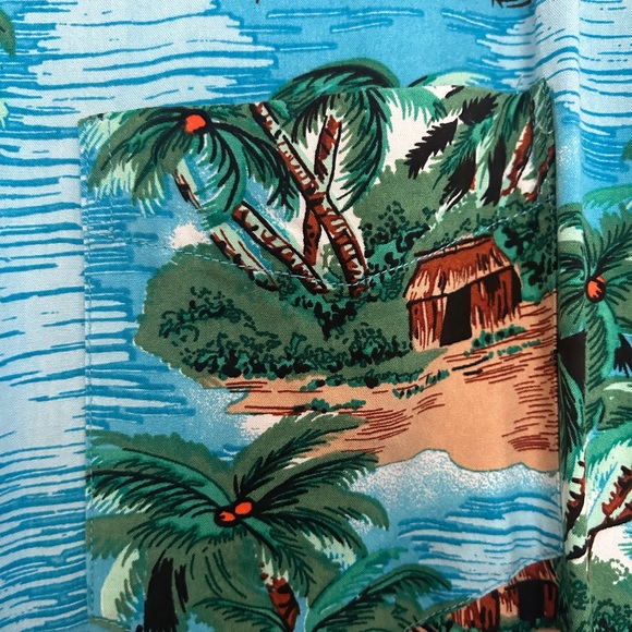 Men’s Aeropostale Hawaiian Shirt Size XL SS - Picture 4 of 6